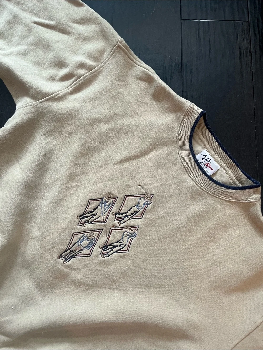Vintage MC Sport golf sweatshirt